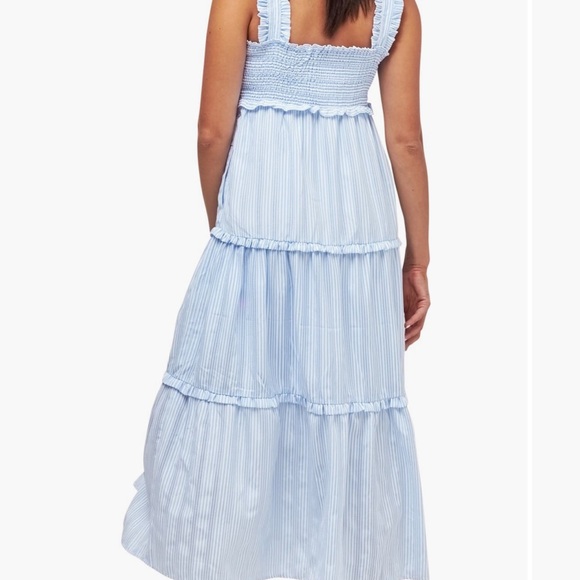 Nom Maternity Emma Maternity & Nursing Midi Sundress - Picture 4 of 7